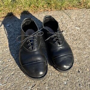 Soft Star Adult Hamilton Oxford Dress Shoe Made USA Leather  Lace Up Unisex Sz 7
